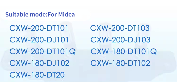 1PCS /3PCS Suitable for Midea range hood switch CXW-200-DT101/DS20/103 accessories button button four keys