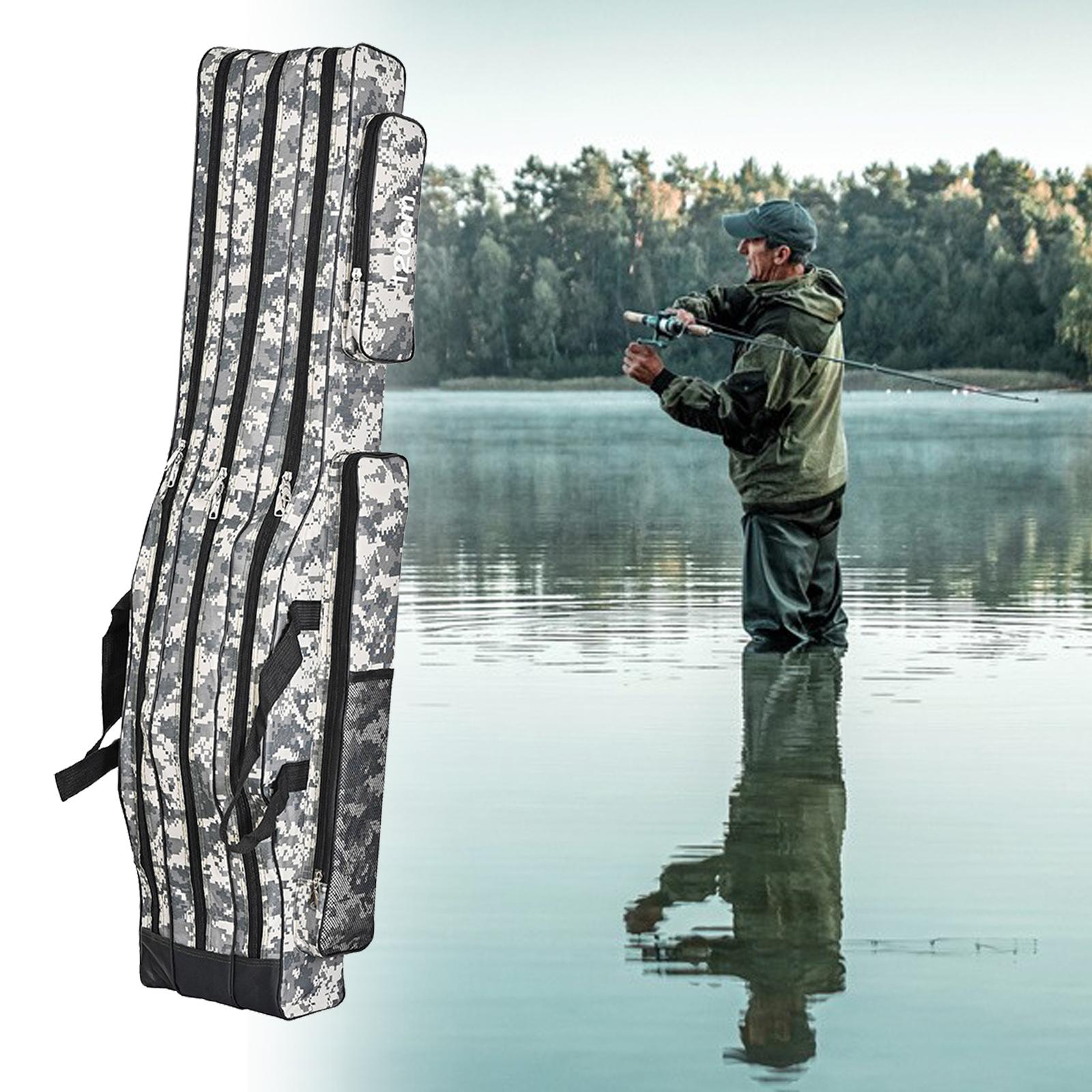 Fishing Rod Case Folding Oxford Fabric   Resistant Men Carry Case