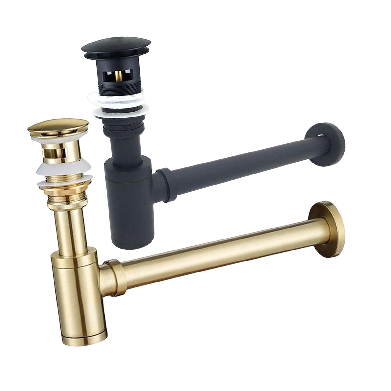 Brass Basin Sink Waste Drain Sink Filter Fixture Stopper Set Washbasin Siphon Horse Accessories for Bathroom