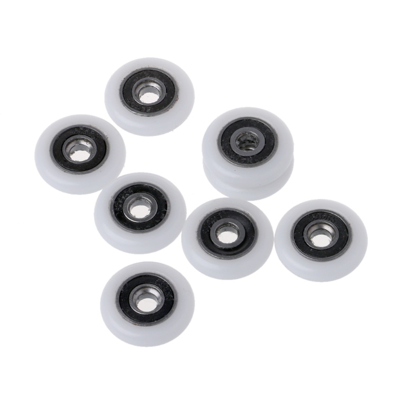 Description Picture 4 of item8pcs Shower Door Rollers Runners Wheels Replacement Part Bathroom Glass Door Runner Sliding Shower Door Roller Wheel