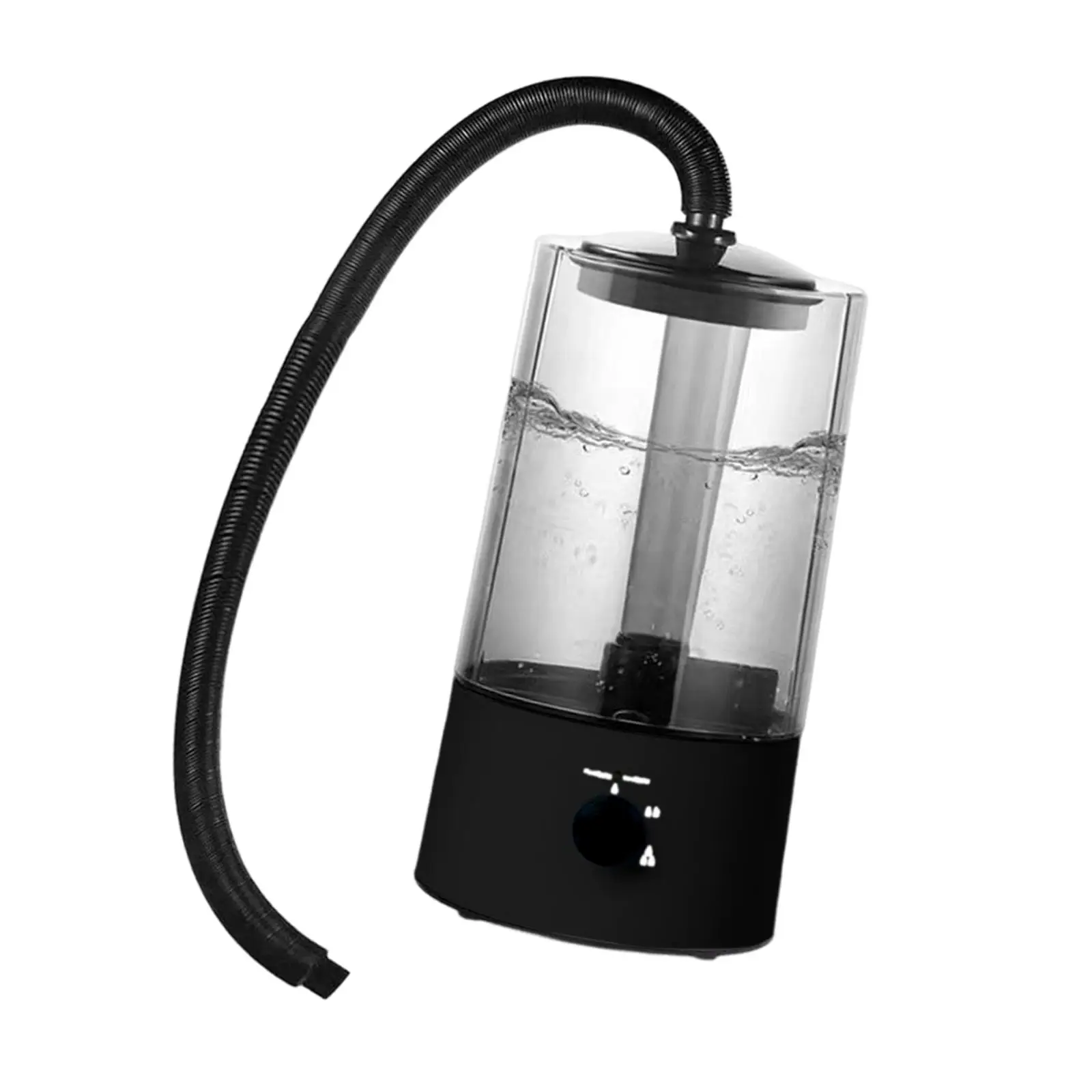 Reptile Fogger Humidifiers Mister 4 Liters US 110V Plug Professional Knob Control 25W Power with Extension Hose Fog Machine