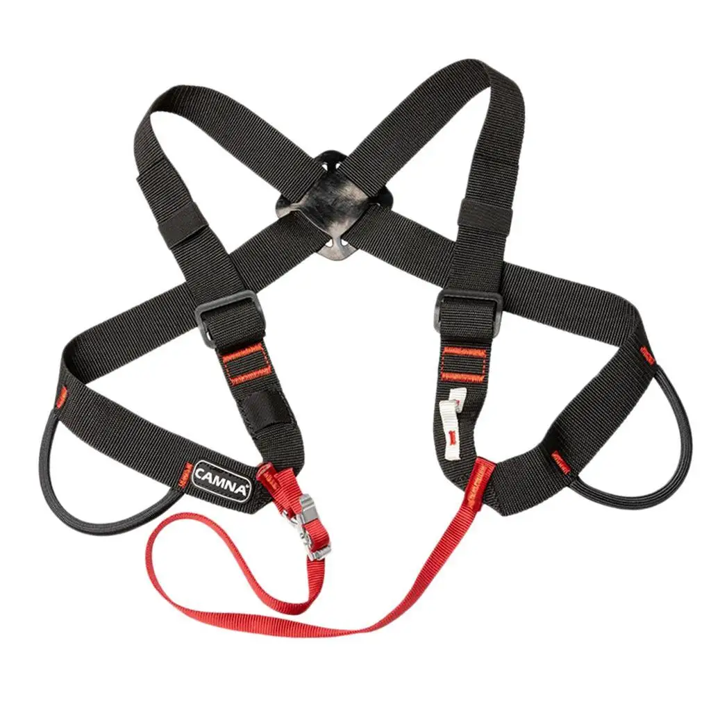 Outdoor Shoulder Strap Safety Rock Climbing Tree Ascending Belt Adjustable