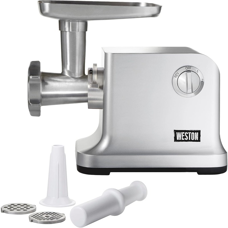 Title 10, Weston Electric Meat Grinder & Sausage Stuffer,...