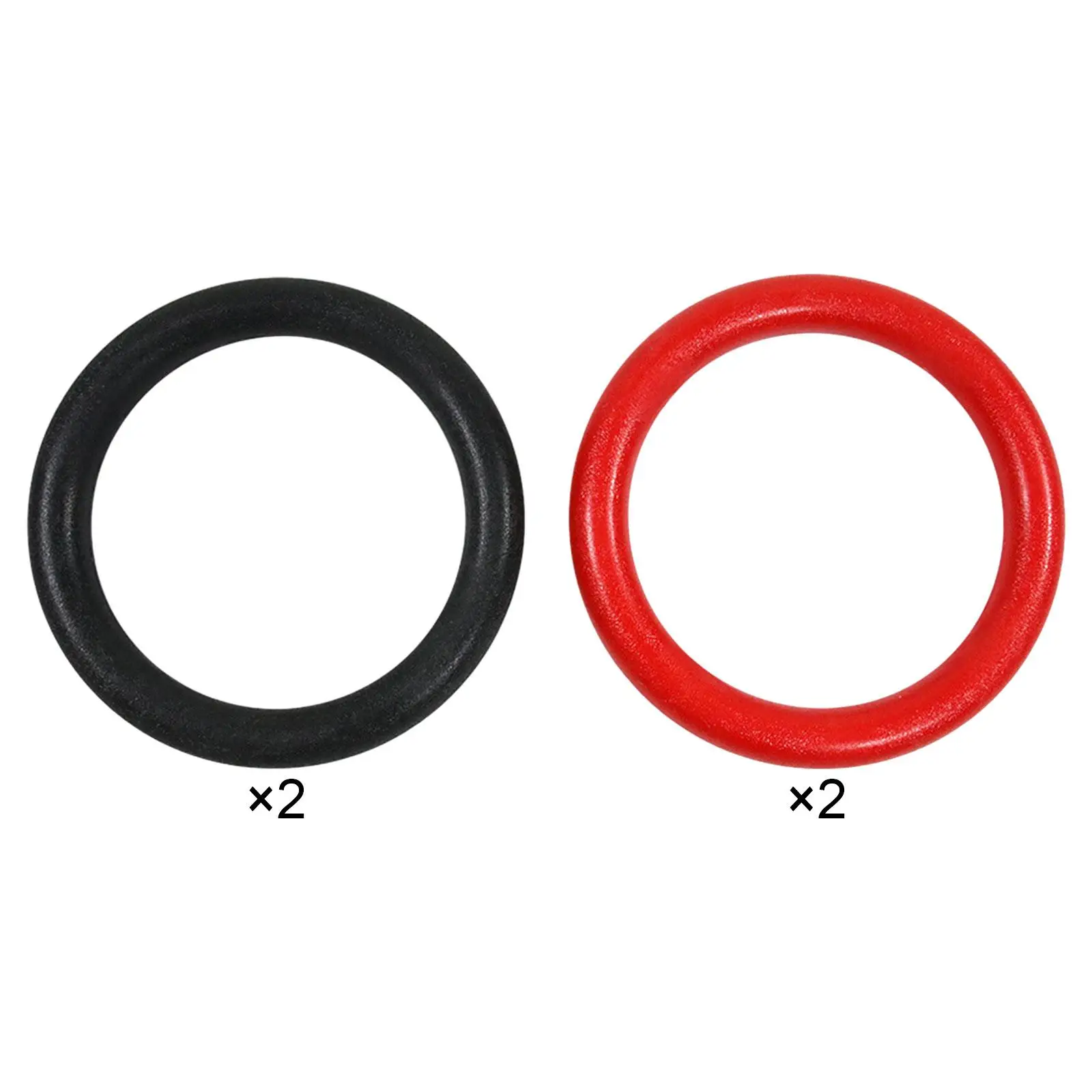 2x Gymnastics Rings for Men Women Strength Training Pull up Exercise Rings for Fitness Equipment Home Gym Full Body Workout