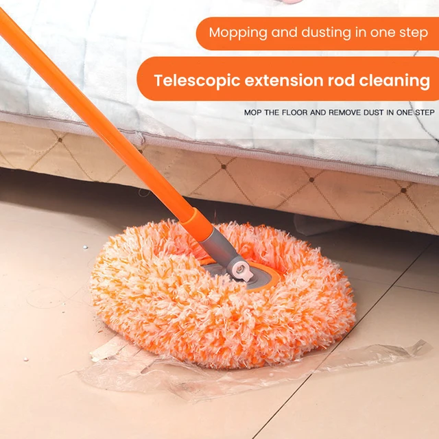 Cleaning Mop 360° Rotatable Adjustable Sunflower Mop Extendable Soft Round  Car Wash Mop Household Lazy Dust Wall Floor Cleaning - Mops - AliExpress