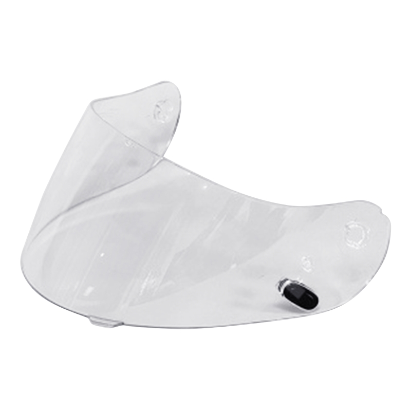 Visiera Moto Sostitutiva In PC Per Casco HJC: Lente Trasparente Anti-UV E Anti-Graffio, Compatibile Con Modelli CL-16, CL-17, CS-15, CS-R1, TR-1 E Altri, Colore Argento - 3