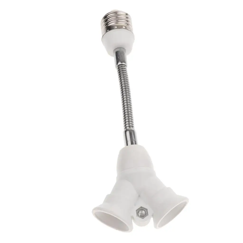 Adjustable Bending E27  Bulbs Holder Converter Chandelier Socket