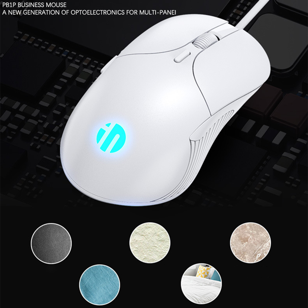 Professional Wired Gaming Mouse, 6 Botões, 4800