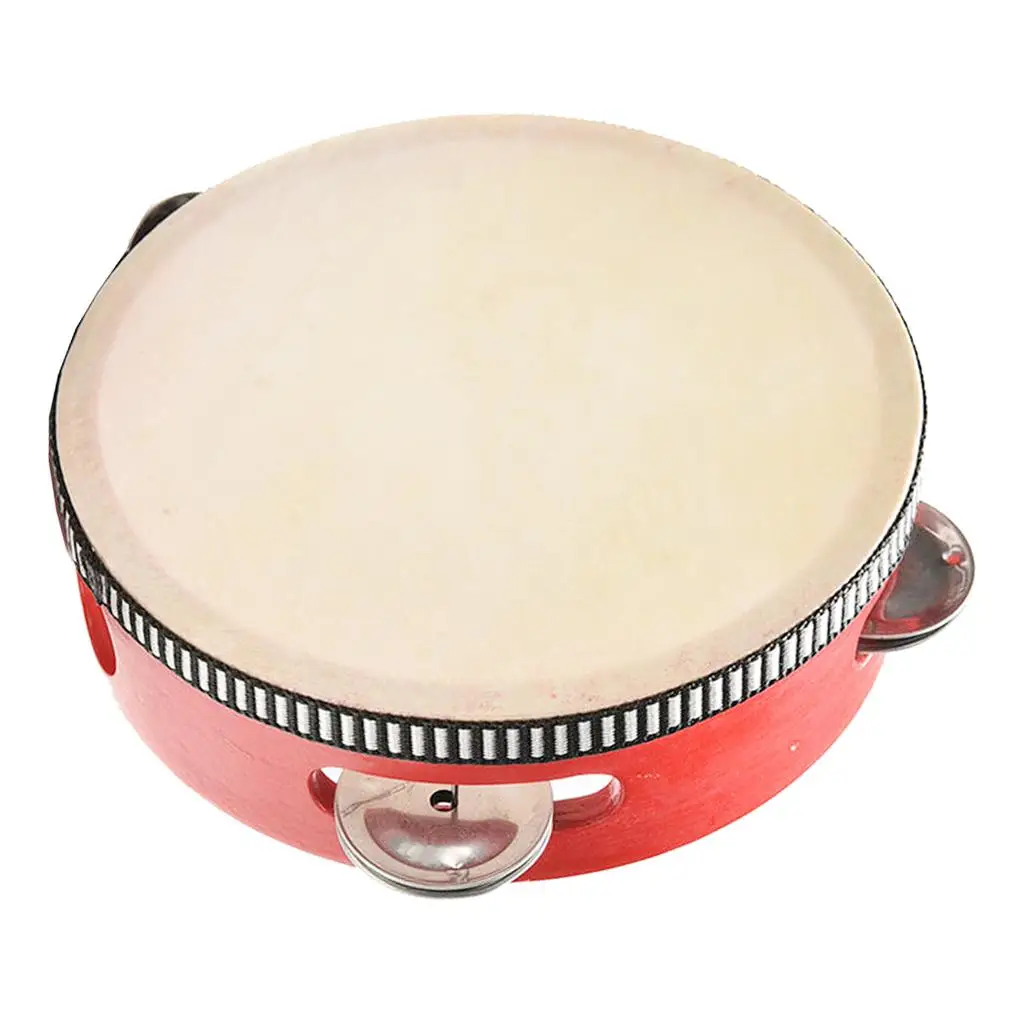 Bell Tambourine for Learning Music Instrument Gift for Children -