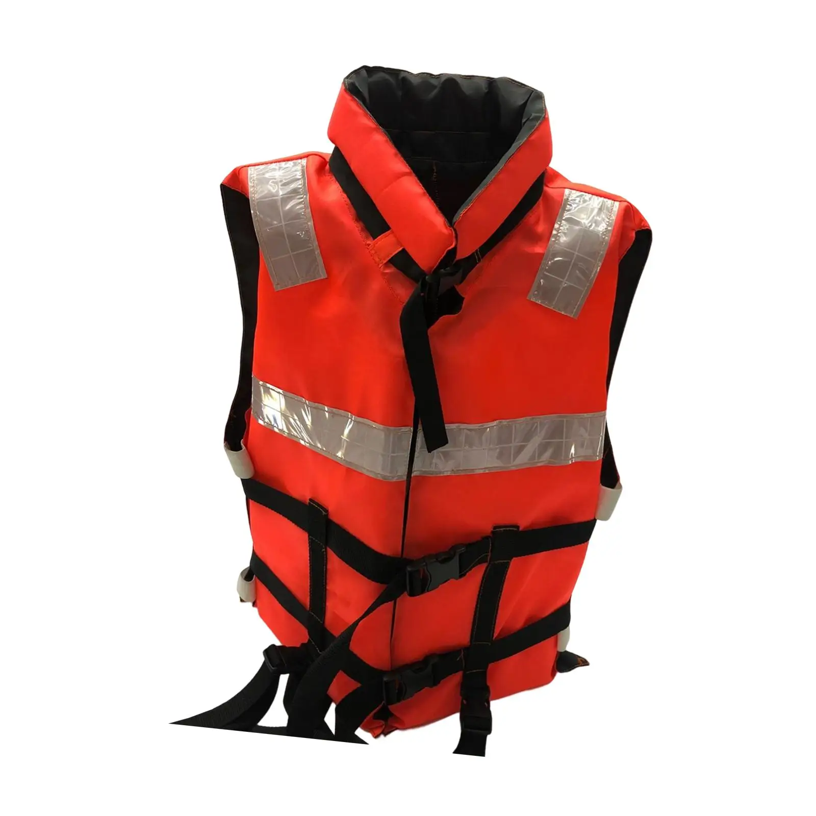 Orange Kayak Life Jacket Kayaking Paddle Board Buoyancy Aid for Fishing Sailing