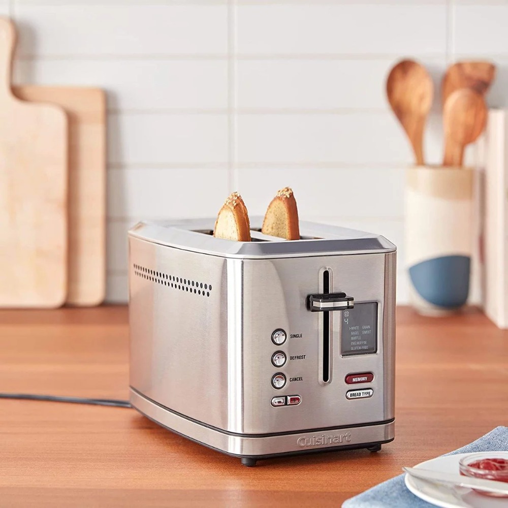 Title 1, 2023 Neuer digitaler 2-Scheiben-Toaster mit Mem...