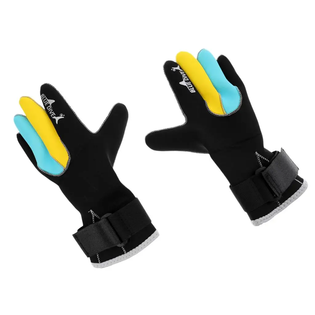 2pcs 3mm Neoprene Palm Scuba Diving Gloves Warm Snorkeling Freediving