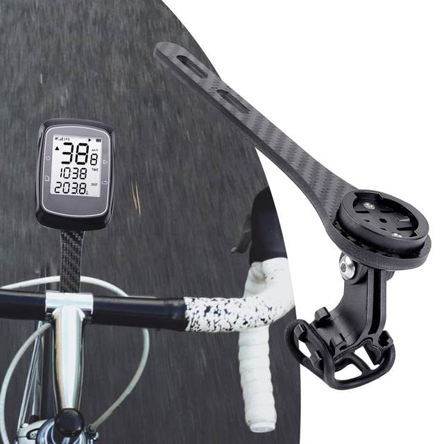 Bike Computer Mount Bike Stopwatch Holder Speed Meter Holder Extended Mount Action Camera Holder for Mountain Road Bike Parts
