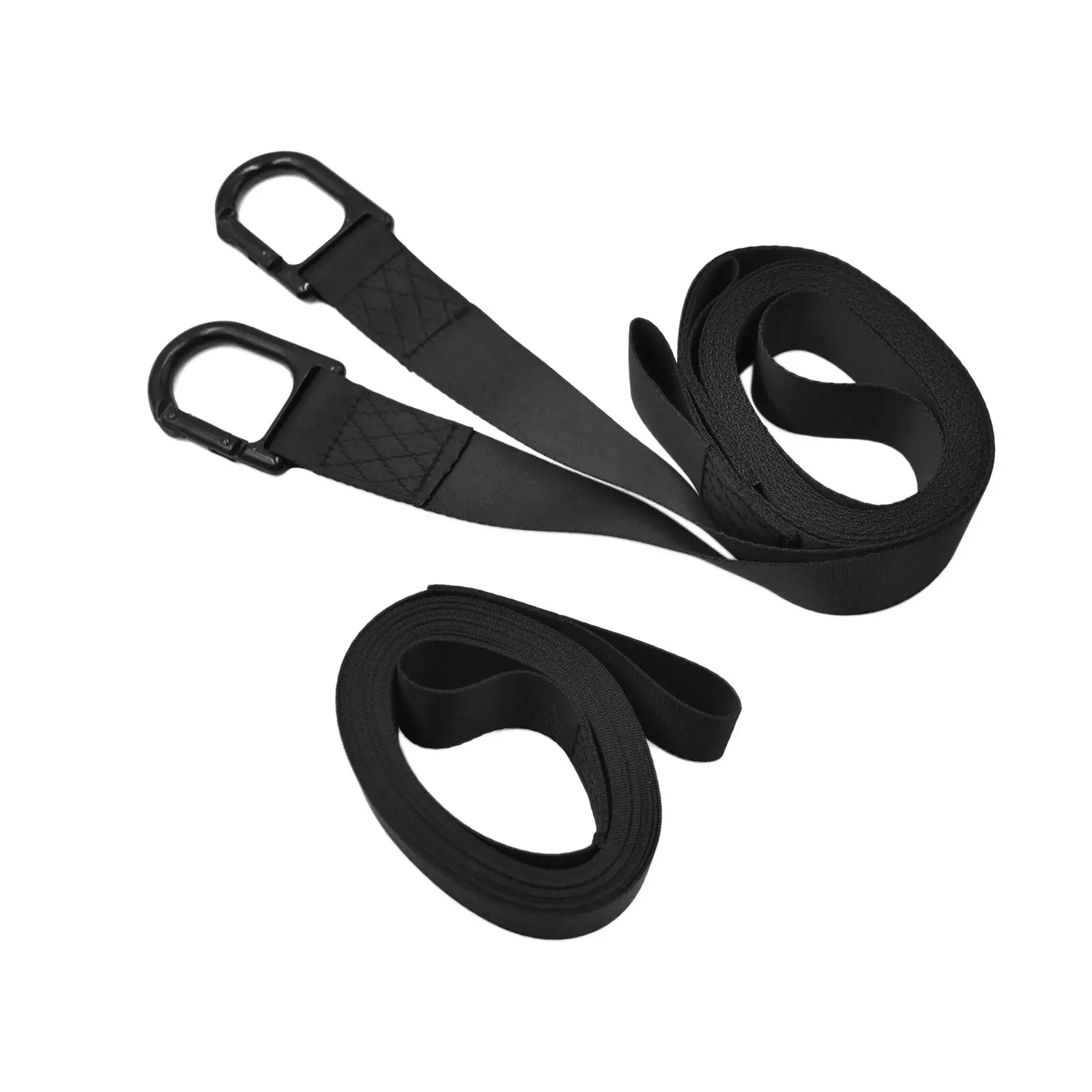 Snowmobile Tow Straps Heavy with Two Hook Reinforced Emergency Off Tow Rope