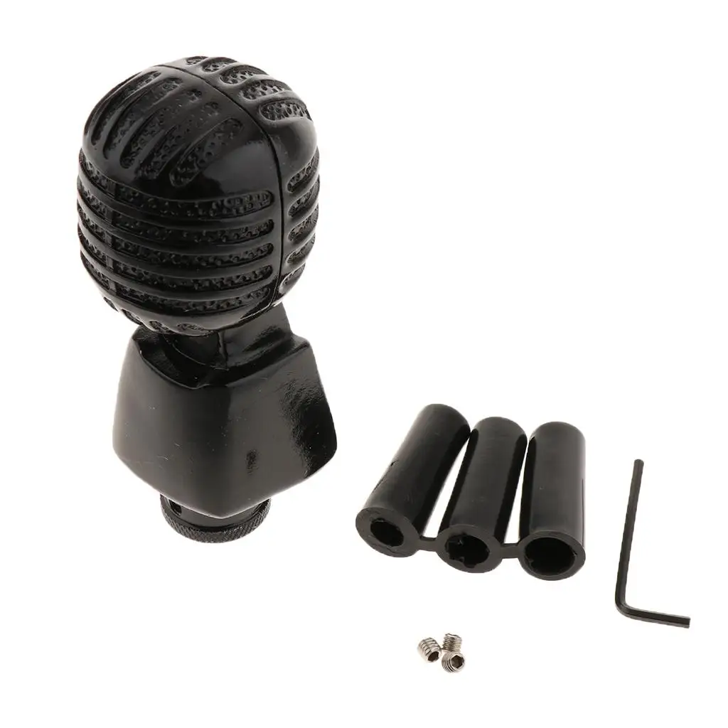 Car Microphone Manual Transmission Gear Knob Skuller Lever
