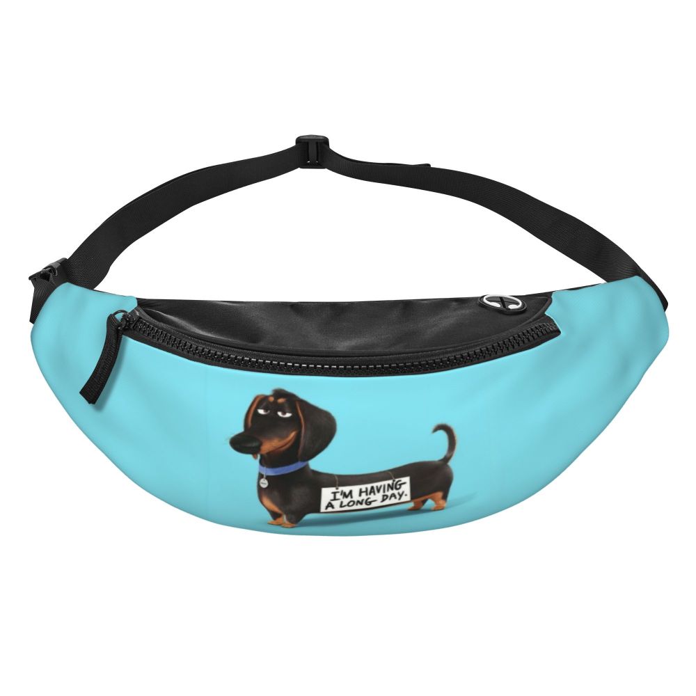 Moda Wiener Badger Sausage Dog Crossbody Cintura