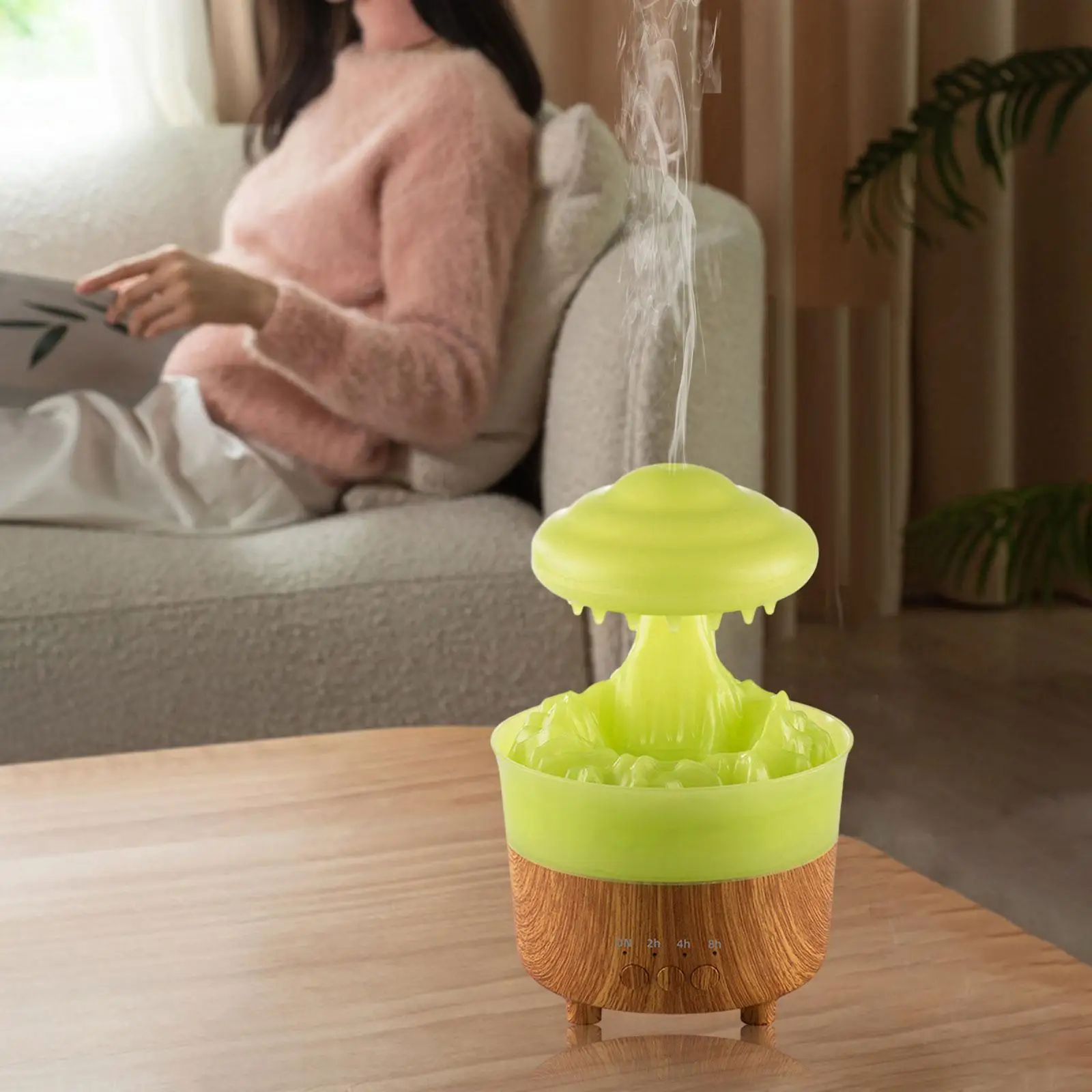 Essential Oil Diffuser Mute Personal Desktop Humidifier for Desk Room Office