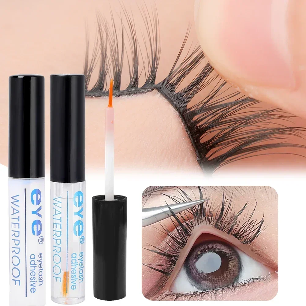 Best of Strong Adhesive Eyelash Glue Waterproof Quick Dry No Irritant False Eye Lashes Glue Clear Black Color Makeup Eyelashes Extension Reviews & Tips