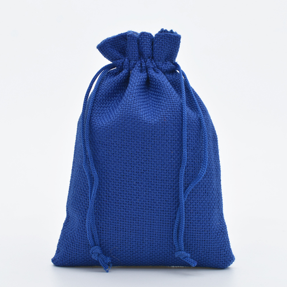 5 Stück Multisize Jute Sackleinen Leinen Kordelzug Tasche Weihnachten Halloween Geschenktüten Hochzeit Geburtstag Party Süßigkeiten Schokolade Verpackungsbeutel – Detail 22