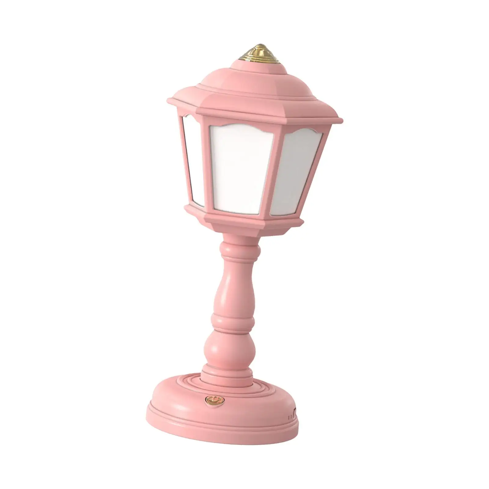 Mini Retro Table Lamp Decorative LED Night Light for Bedroom Bedside Dorm