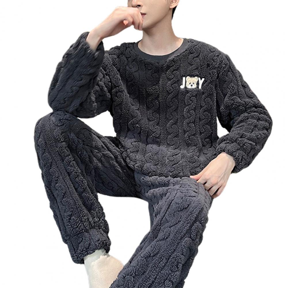 Title 13, Conjunto de pijamas masculinos de inverno, 2 un...