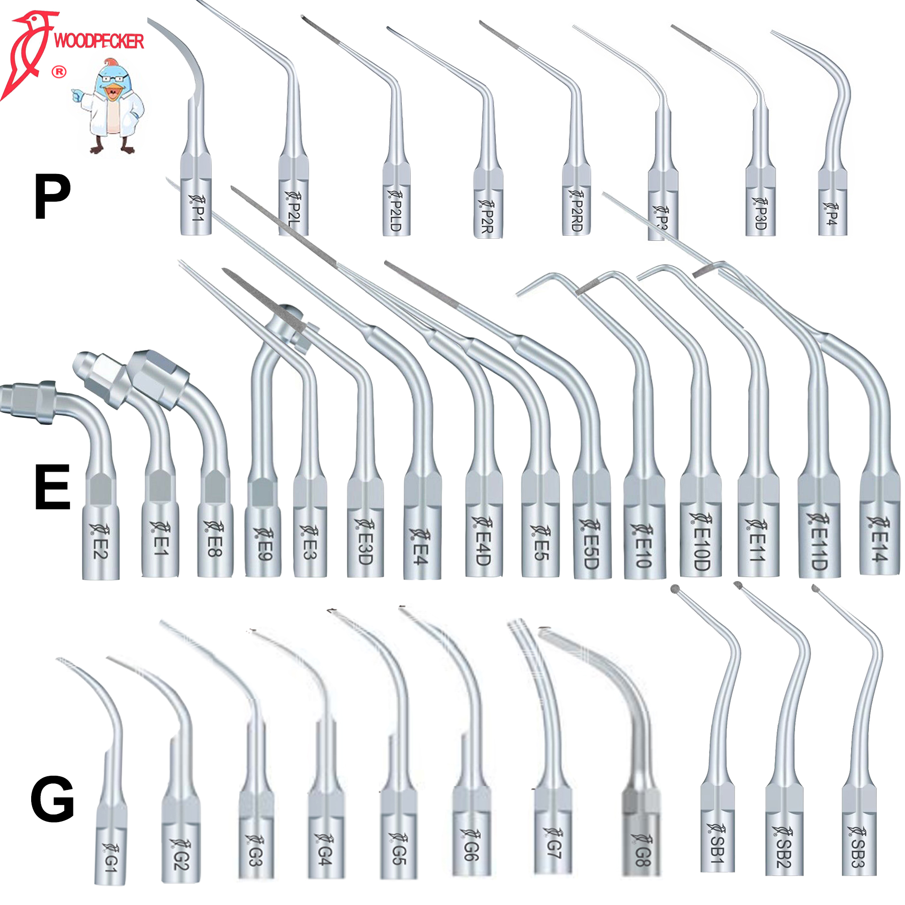 Best of Woodpecker Dental Ultrasonic Scaler Tips Dental Products Dentist Instruments Dentistry Medical Accessories Fit EMS UDS Scaler Reviews & Tips