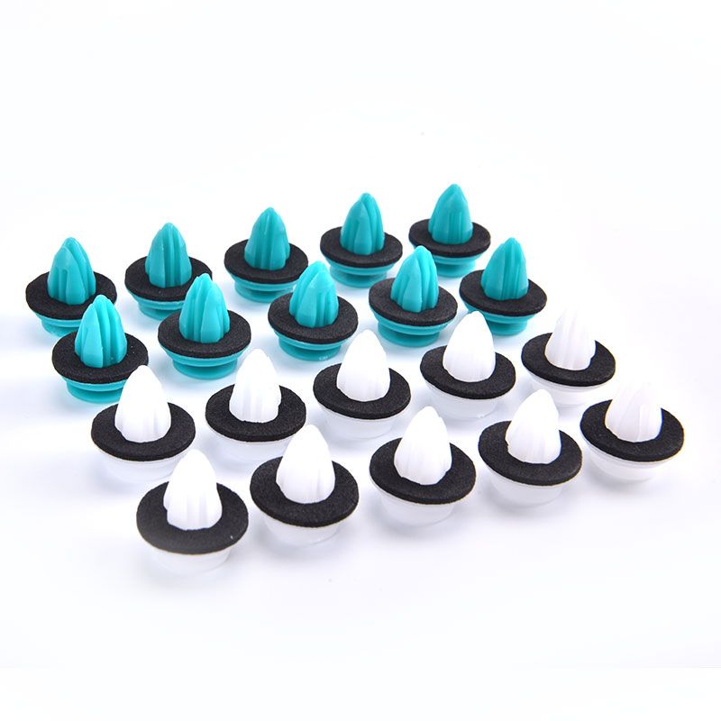 50Pcs Universal Auto Fastener Clips Halte Tür Panel Clips Stoßstange Clips Innen Kotflügel Schraube Niet Verschluss Verschluss Clips – Detail 6