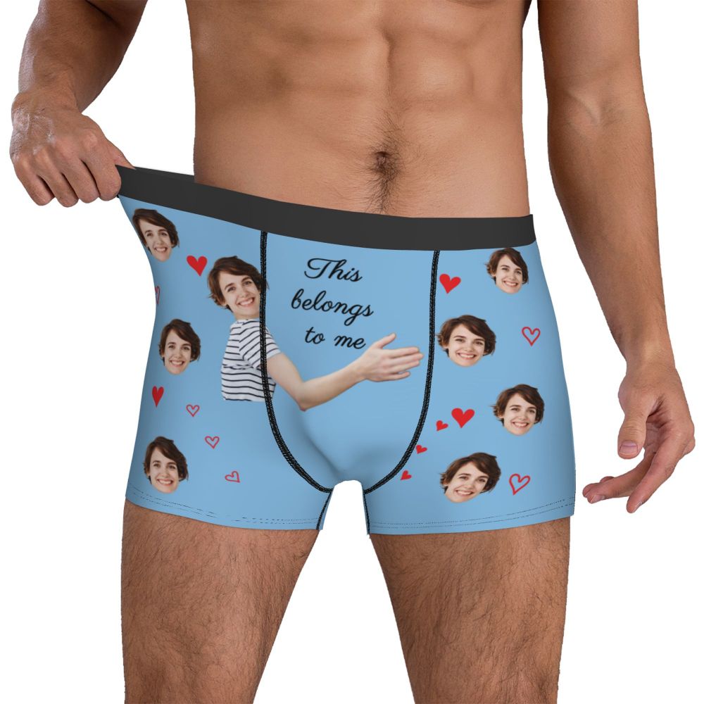 Title 19, Boxer personalizzato con viso con foto personal...