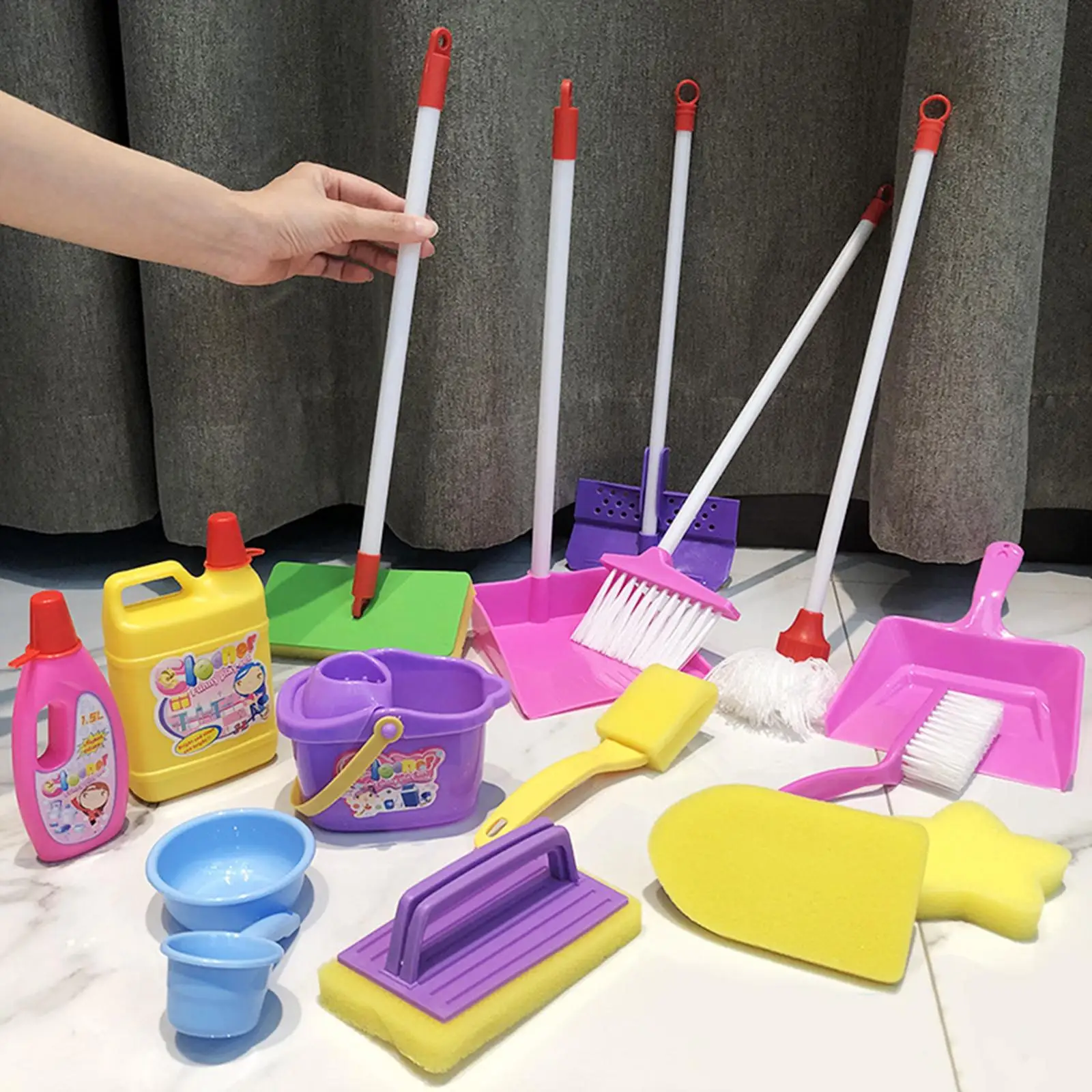 Kids Cleaning Toy Role  Early Educational Toy, for Children  Easter Gifts