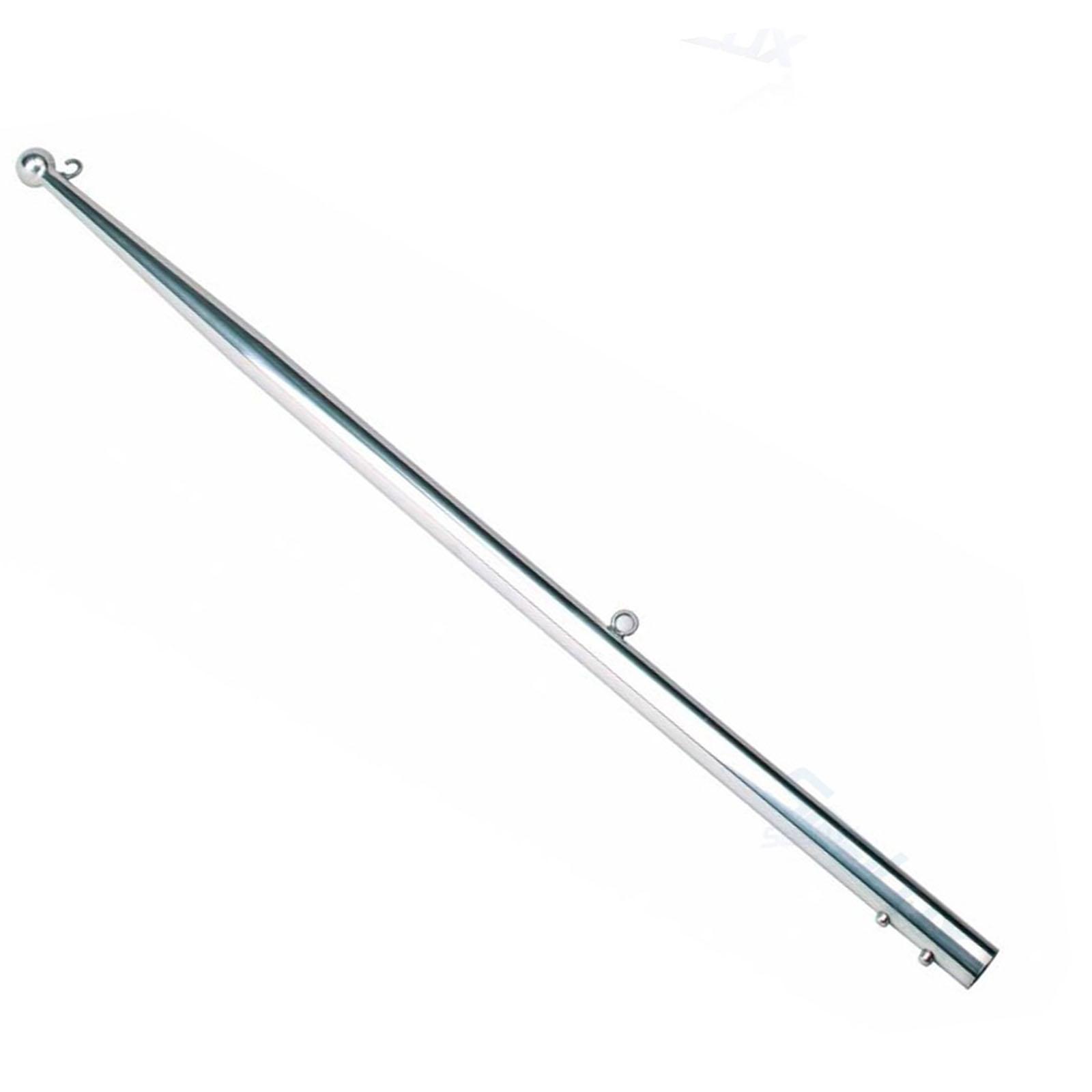 Flag Pole 304 Stainless steel for Sailing Boat Yachting Thanksgiving