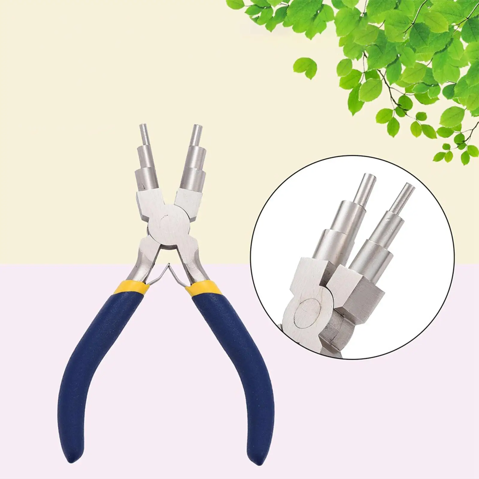 6 in 1 Bail Making Pliers Professional Portable Wire Looping Pliers for Wrapping Jump Rings DIY Crafts