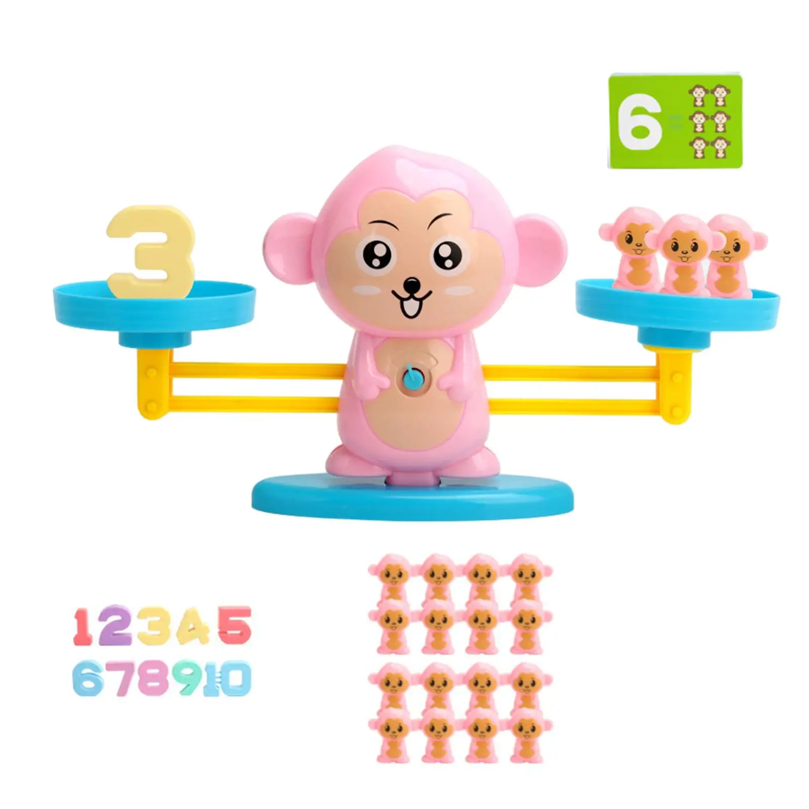 Balance Game Toy Toddler Educational Toys Children`s Birthday Gifts Balance Counting games Preschool Kids Boy Girl