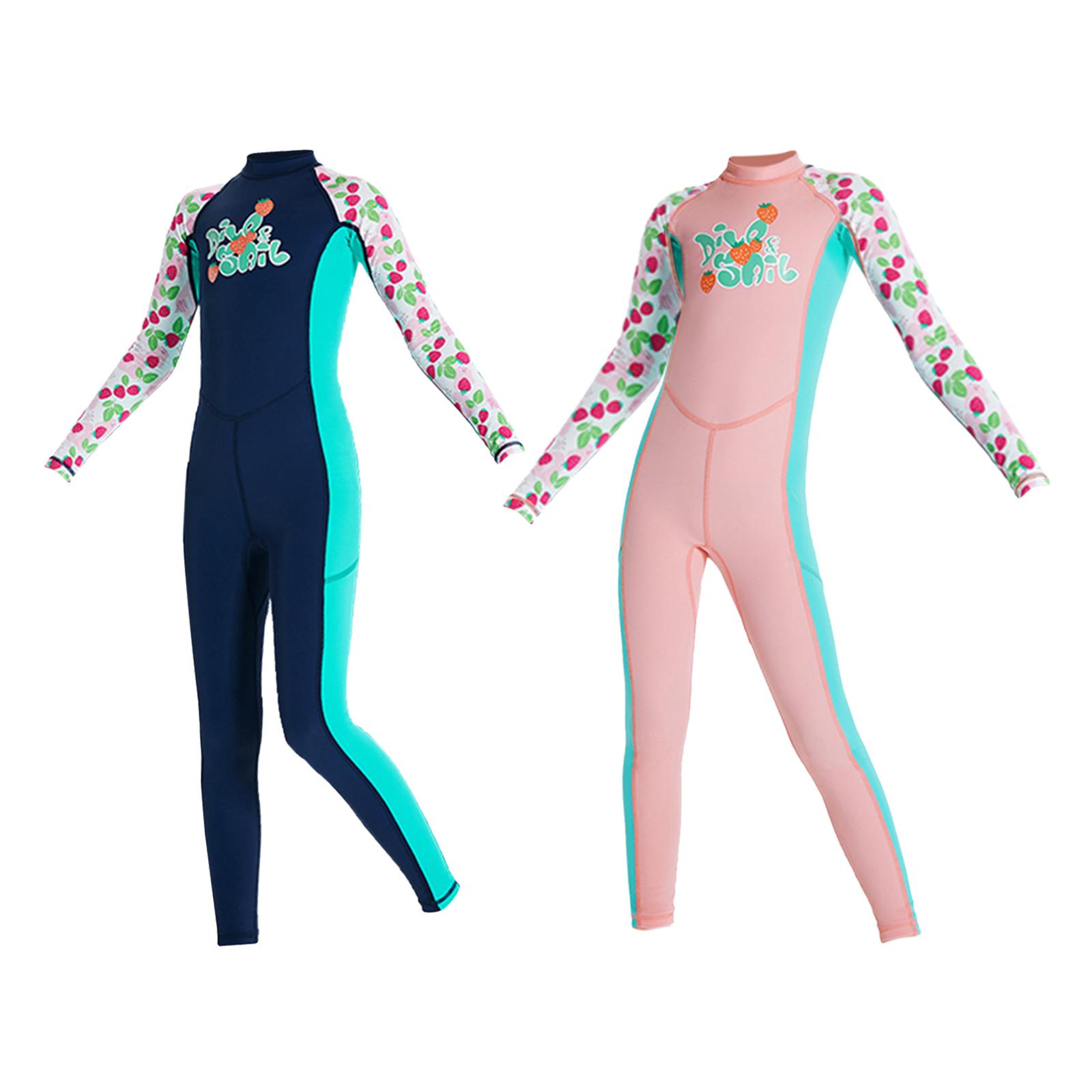 Thermal Fullsuit Diving Swimsuit Canoeing Water Aerobics Kids Wetsuits