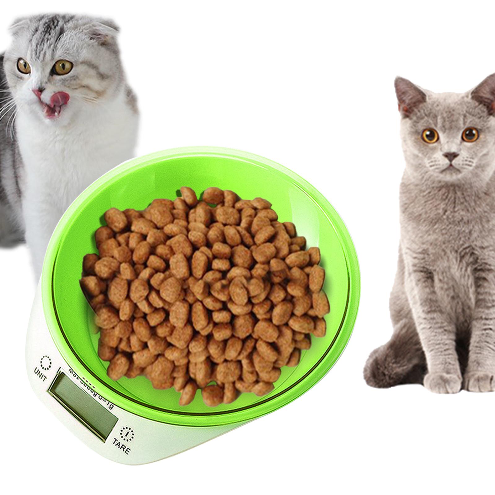Small Pet Scale for cat and Dog, Electronic Puppy Scales Kitchen Scale, Tray