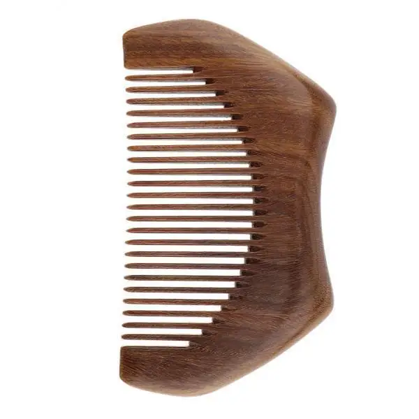 2X Handmade Polishing Natural Comb Scalp Massage Brush Detangle Comb