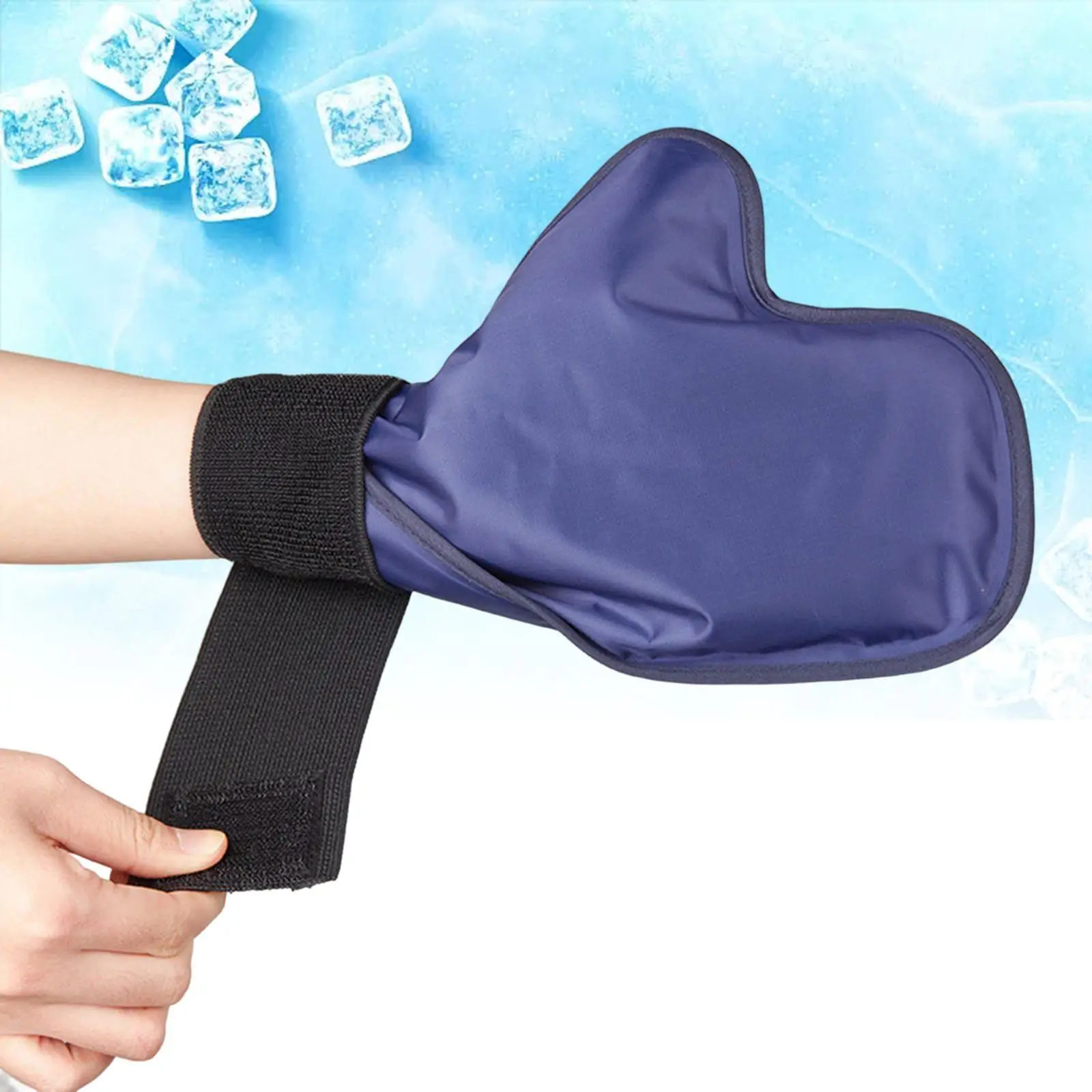 Full Coverage Cold Gloves Hand Ice Pack Durable Portable Hand Ice glove Ice Gloves for Working Indoor Travel Outdoor Freezer