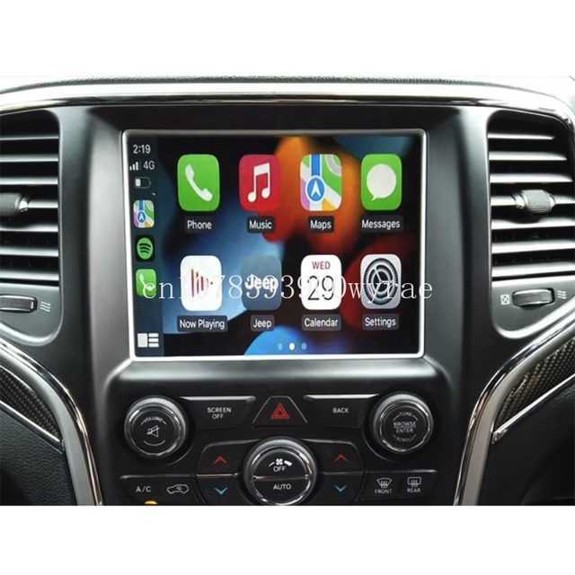 Jeep Cherokee-カービデオインターフェース,アップグレード,iOS carplay,バックアップカメラアダプター,8.4インチシステム, jeepチェロキーおよびグランドチェロキー用 - AliExpress