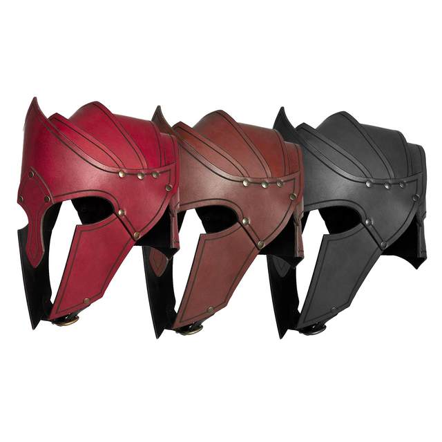 Medieval Cosplay Helmet Funny Comfortable Viking Knight Helmet for Christmas Party Halloween Stage Performances Men Women