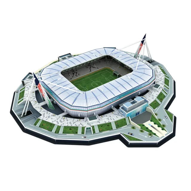 PARC DEC PRINCES DIY Football Stadium 3D Puzzle Model Toy Gifts Kids Toys  Educational Big Size SZ - AliExpress