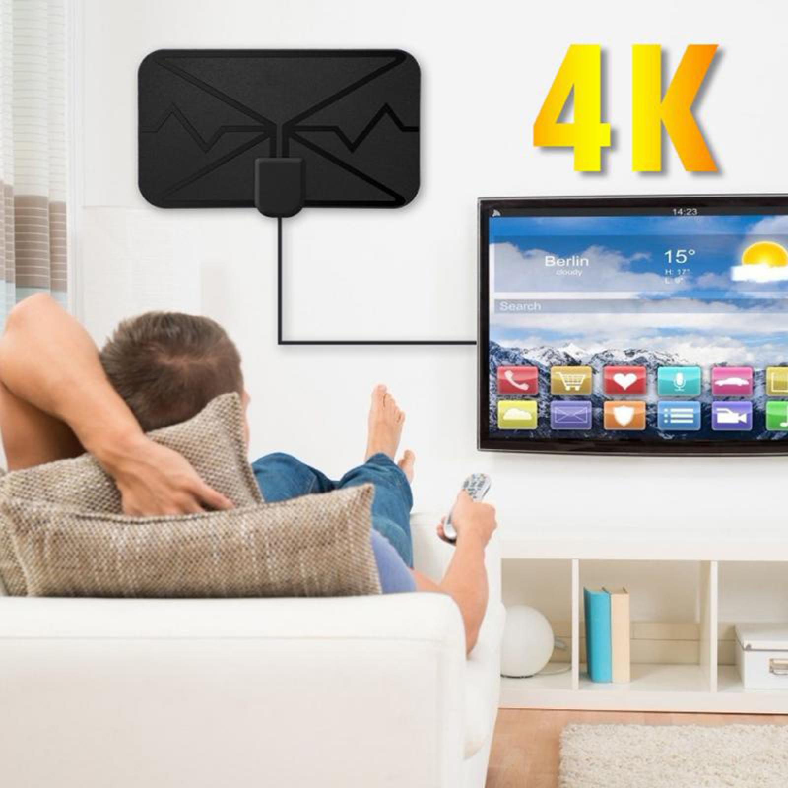 Антенна c Усилителем для цифрового телевидения Digital HDTV Antenna