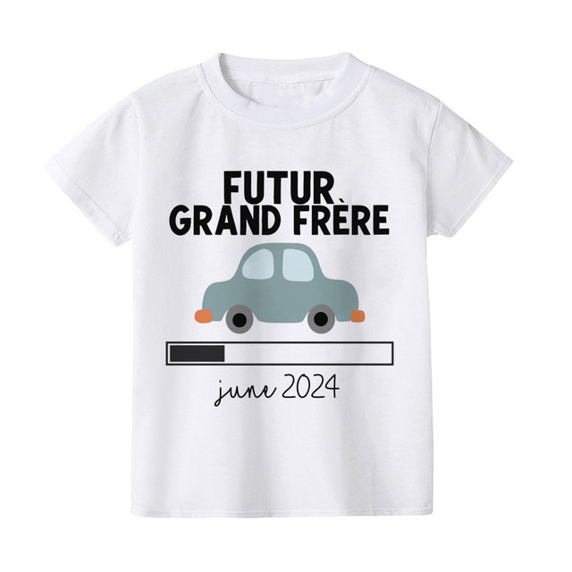 Future Big Brother 2024 French Print Kid T Shirt Child Toddler T