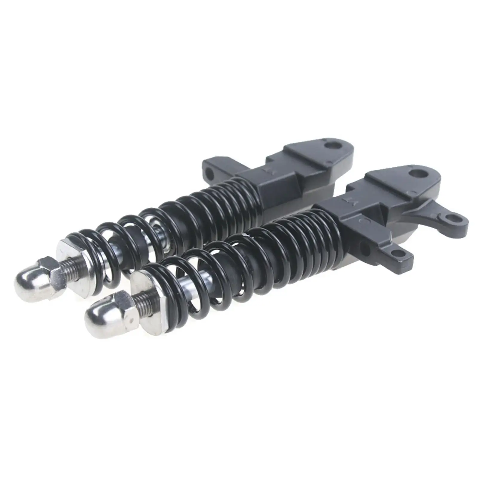 2 Pieces Front Fork Hydraulic Shock Absorber Reduce Noise 10inch Durable Cycling Parts Durable Black for Kugoo M12 M4 Pro