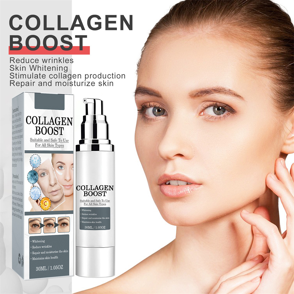 Best of 30ml Women Collagen Boost Anti-Aging Serum Collagen Booster For Face With Hyaluronic Acid Unisex Collagen Facial Beauty Cream Reviews & Tips