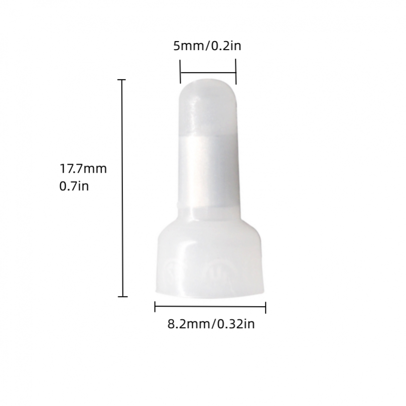 conectores de fio friso tampa terminal, kit