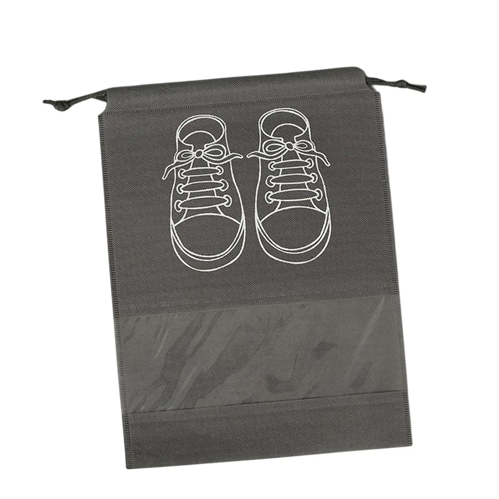 Travel Shoe Bag Non Woven Drawstring Shoe Accessories Pouch Dust Cover