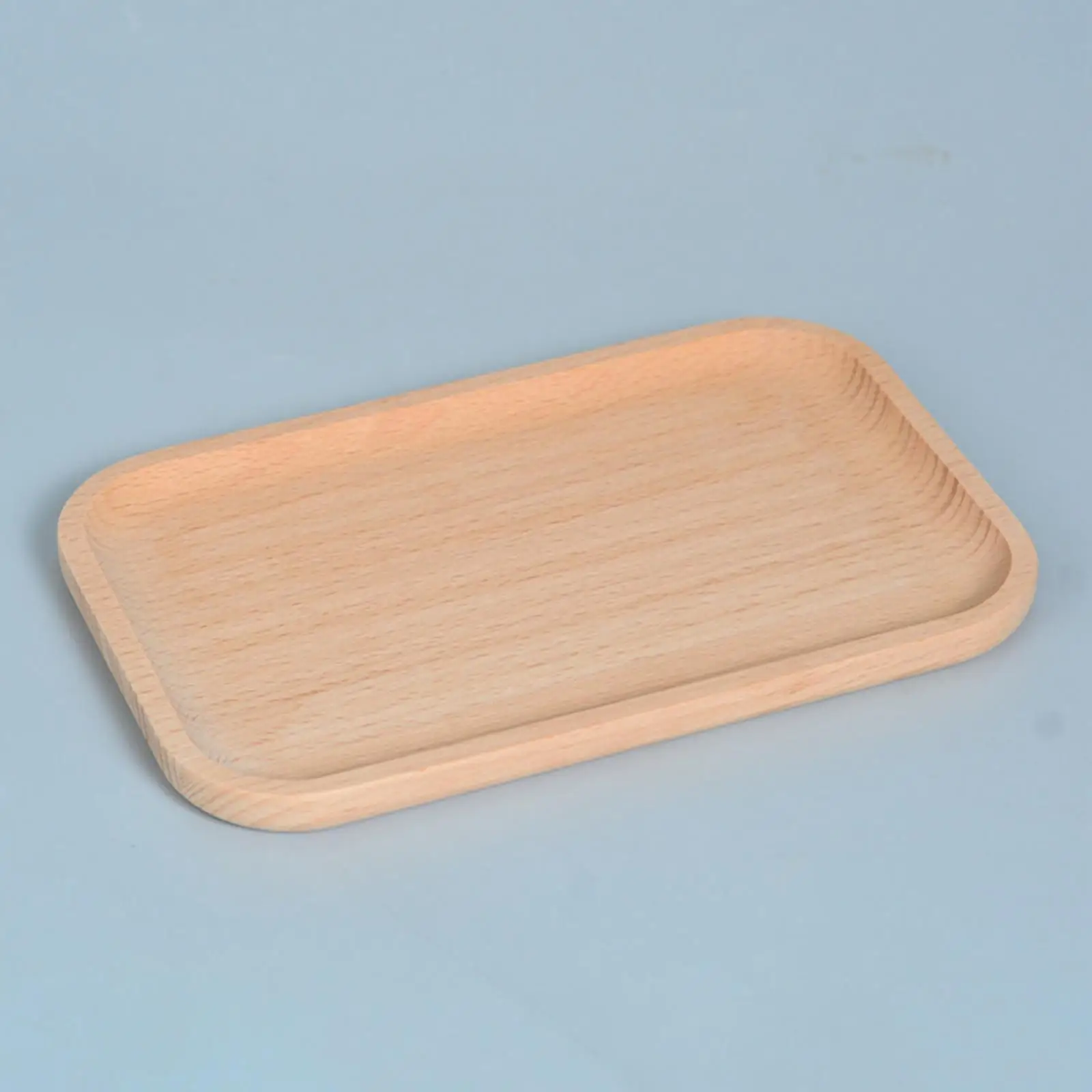 Wooden Serving Tray Home Food Tray for Restaurant Countertop Bedroom