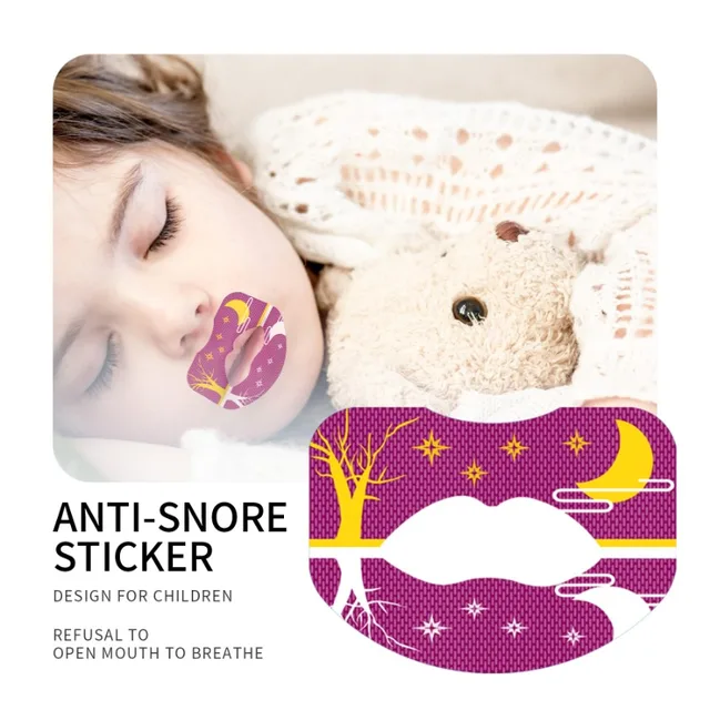3M Anti-Snoring Stickers for Children Adult Mouth Correction Sticker Tape  Night Sleep Lip Nose Breathing Improving Patch 2270 - AliExpress