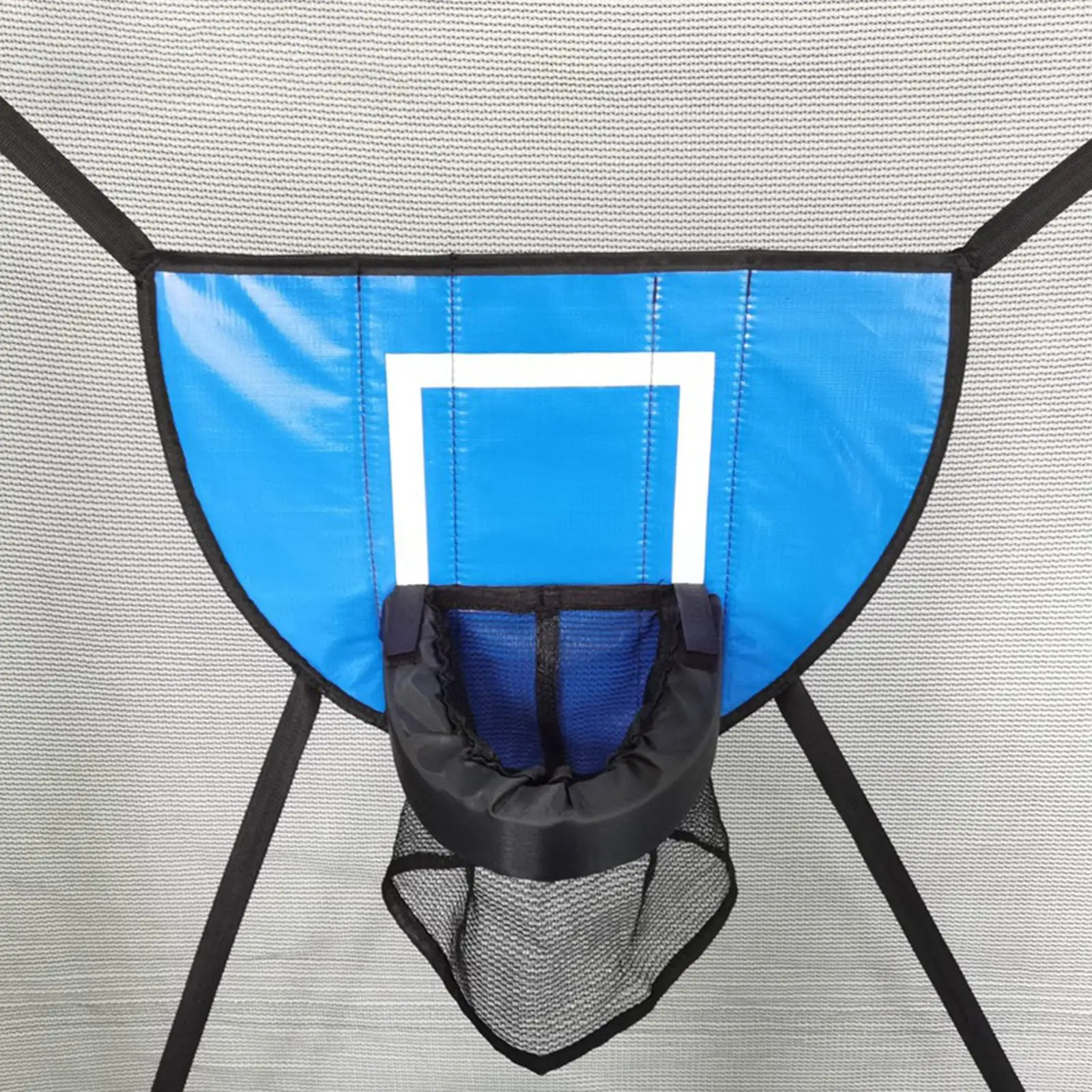 Mini Trampoline Basketball Hoop Waterproof Sunscreen Materials Basketball Frame