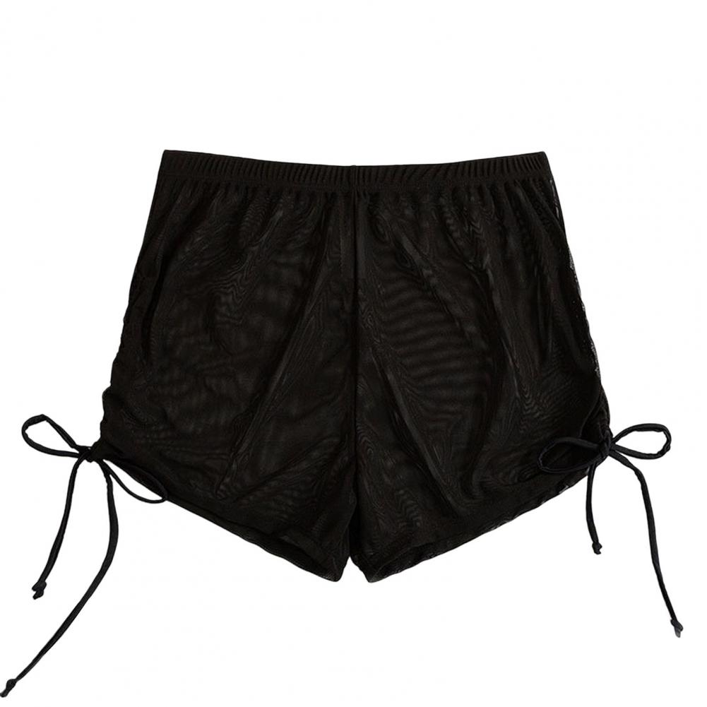 Short De Bain Sexy En Maille Taille Haute Avec Cordon De Serrage 12 S56Db9A34E5F947Aaa4A8B68F3F134Edfz