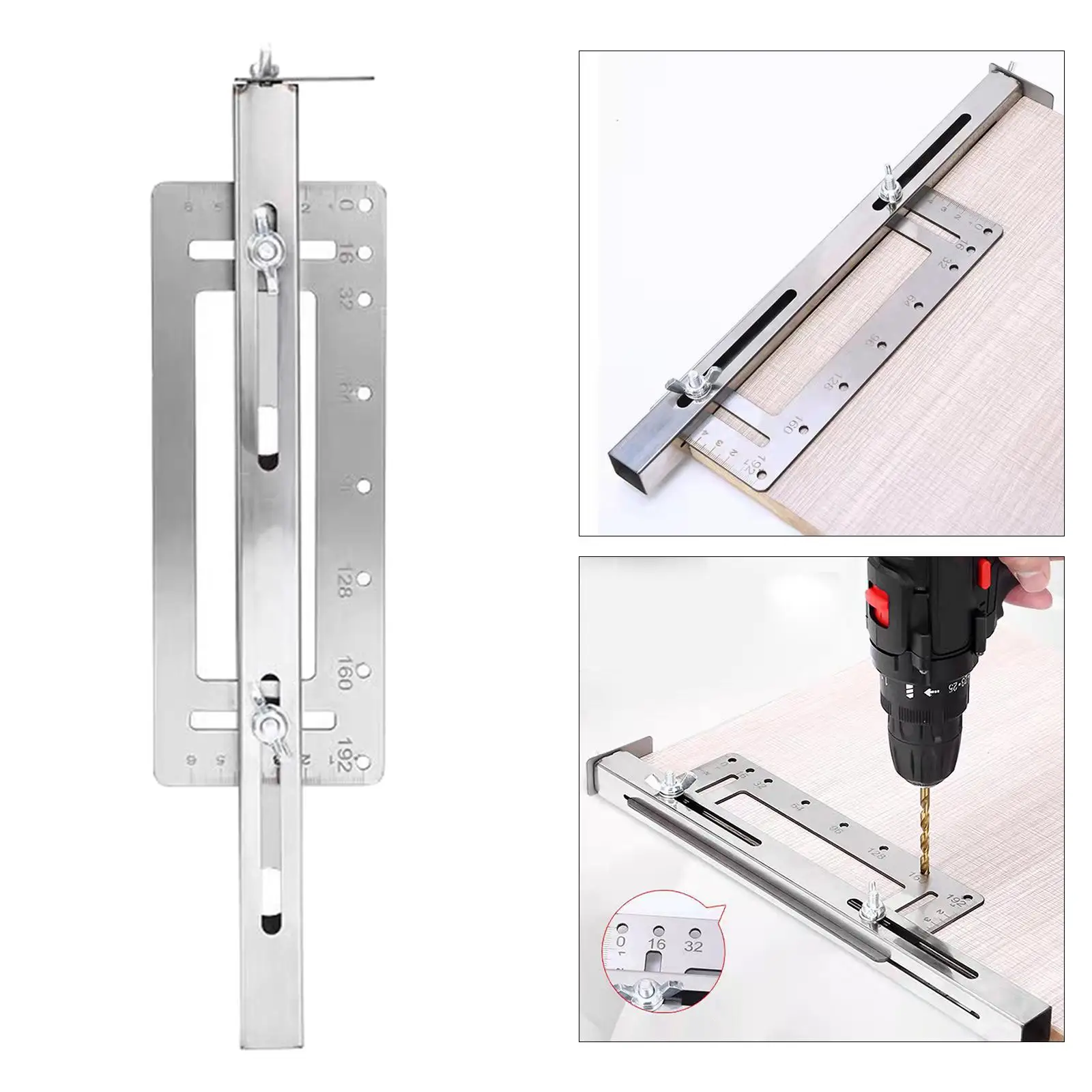 Door Drill   Locator Jig, Wood Drilling Dowelling Tools Woodworking